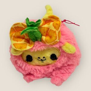 Pikmi Pops Pikmi Flips 2018 Fruit Fiesta 4" Napple The Monkey Reversible Plush